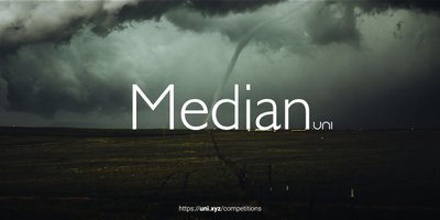 Median competition banner