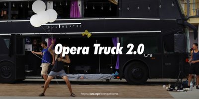 Opera Truck 2.0 competition banner