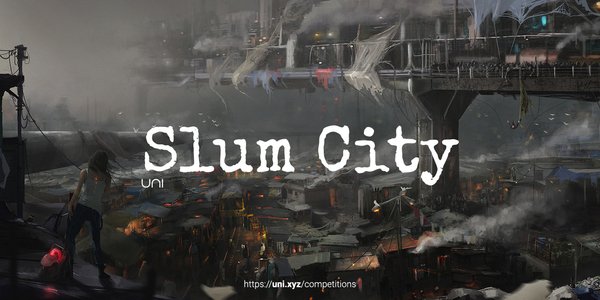 Slum City competition banner