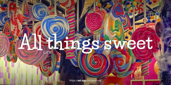 All things sweet competition banner