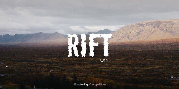 Rift competition banner