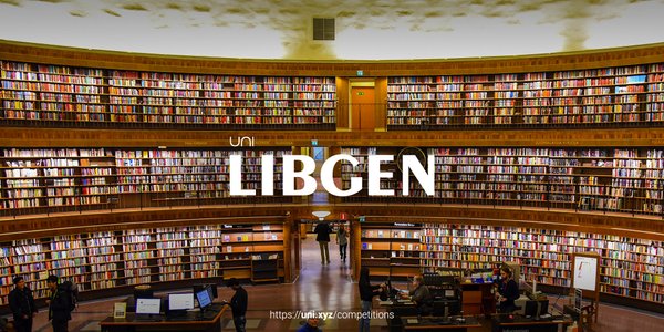 Libgen competition banner