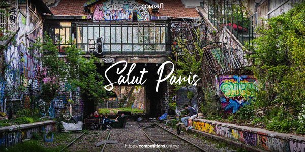 Salut Paris competition banner