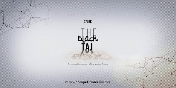 The Black Taj competition banner