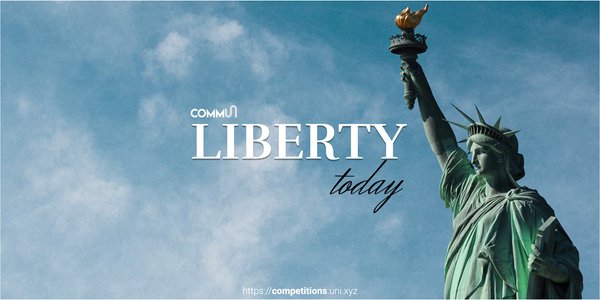 Liberty Today competition banner