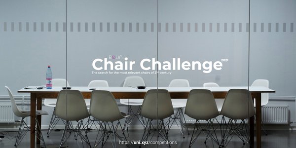 Chair Challenge 2021 competition banner