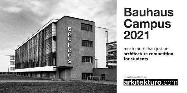 Bauhaus Campus 2021 competition banner