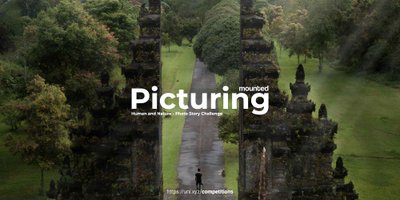 Picturing: Human & Nature competition banner