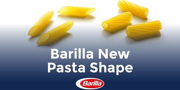 Barilla New Pasta Shape competition banner