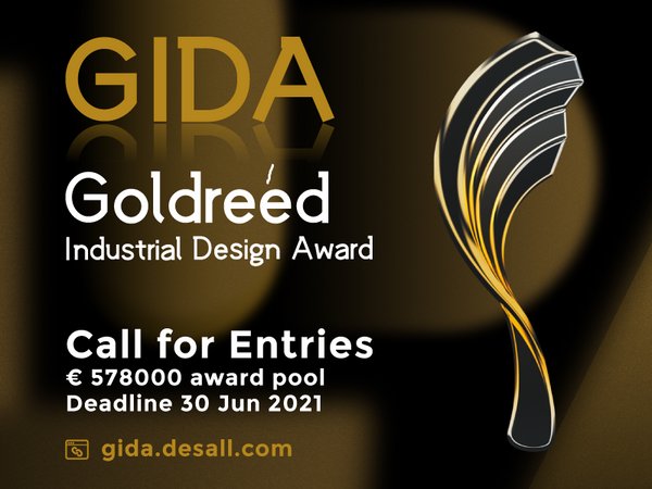 Goldreed Industrial Design Award 2021 competition banner