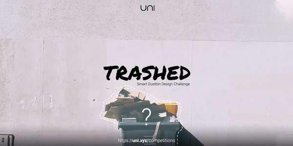 Trashed competition banner