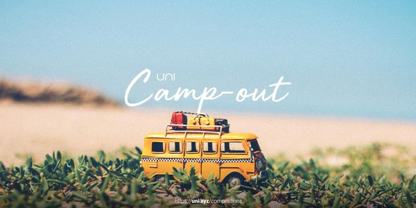 Camp Out competition banner