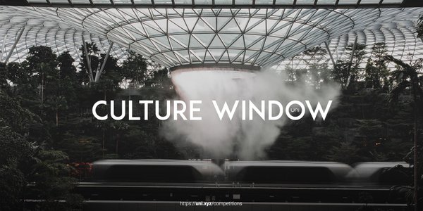 Culture Window competition banner