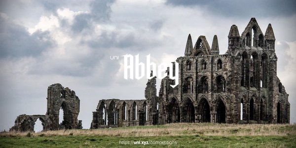Abbey competition banner