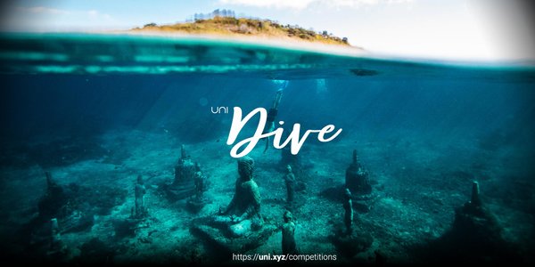 Dive competition banner