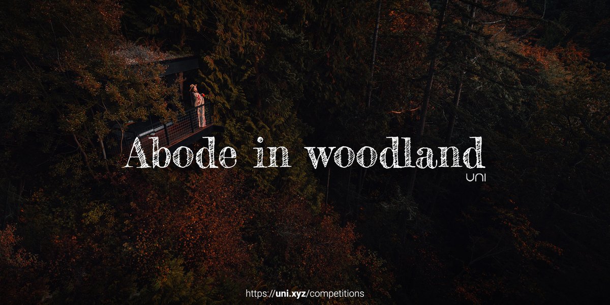 Abode in woodland