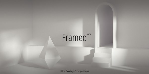 Framed competition banner